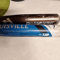 DMARINI VOODOO BLACK 28/18oz -13 .. $40. FIRM PRICE.. LOUSVILIE SLUGGER CATALYST 30/18oz. COMPOSITE -12.   $40 FIRM PRICE 