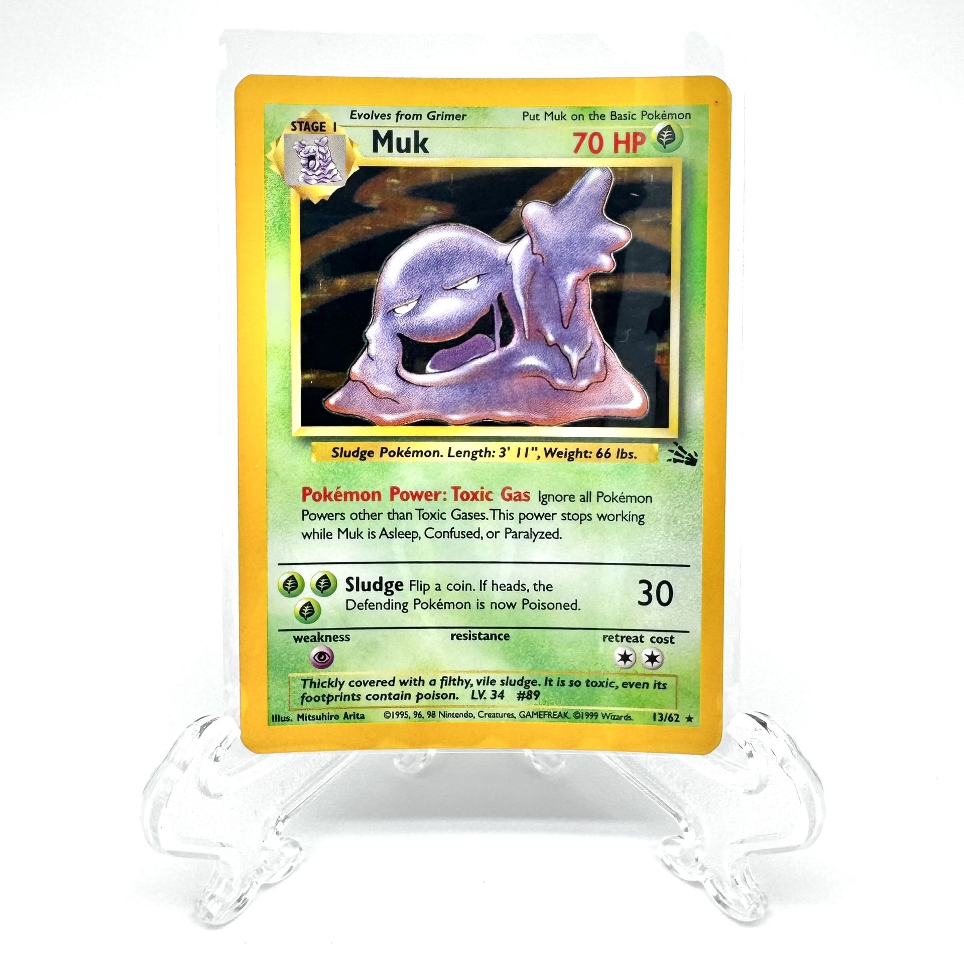 Muk 13/62 Rare holo. NM To Mint Condition.