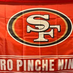 49ers Flag 5ftx3ft $20 Firm On Price 