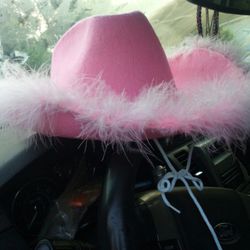 Pink Houston Rodeo Cowboy Hat