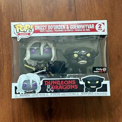 NEW Funko Pop - Dungeons & Dragons - Drizzt Do’Urden & Guenhwyvar 2 Pack