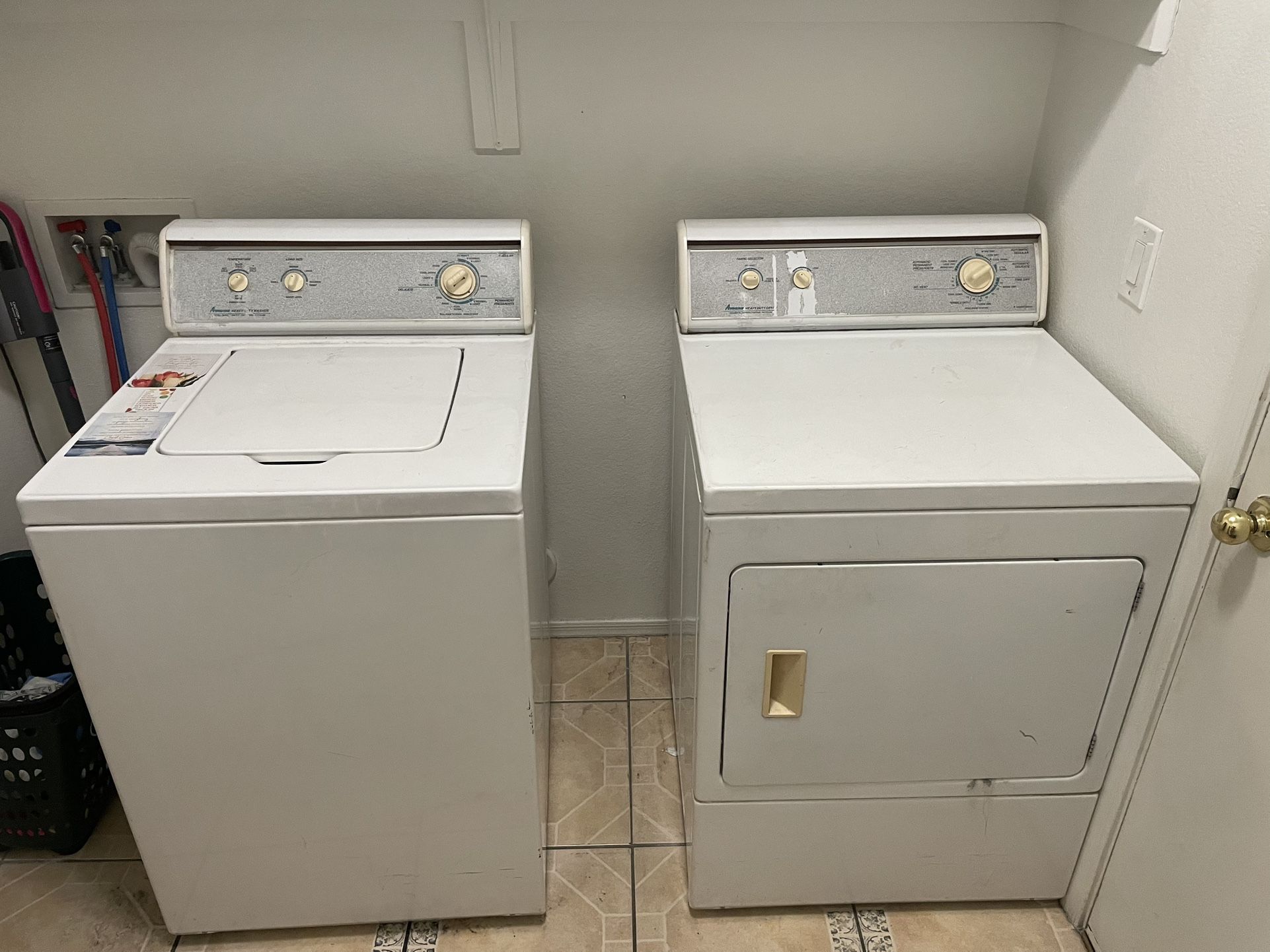 Washer & Dryer Set – Works Great!