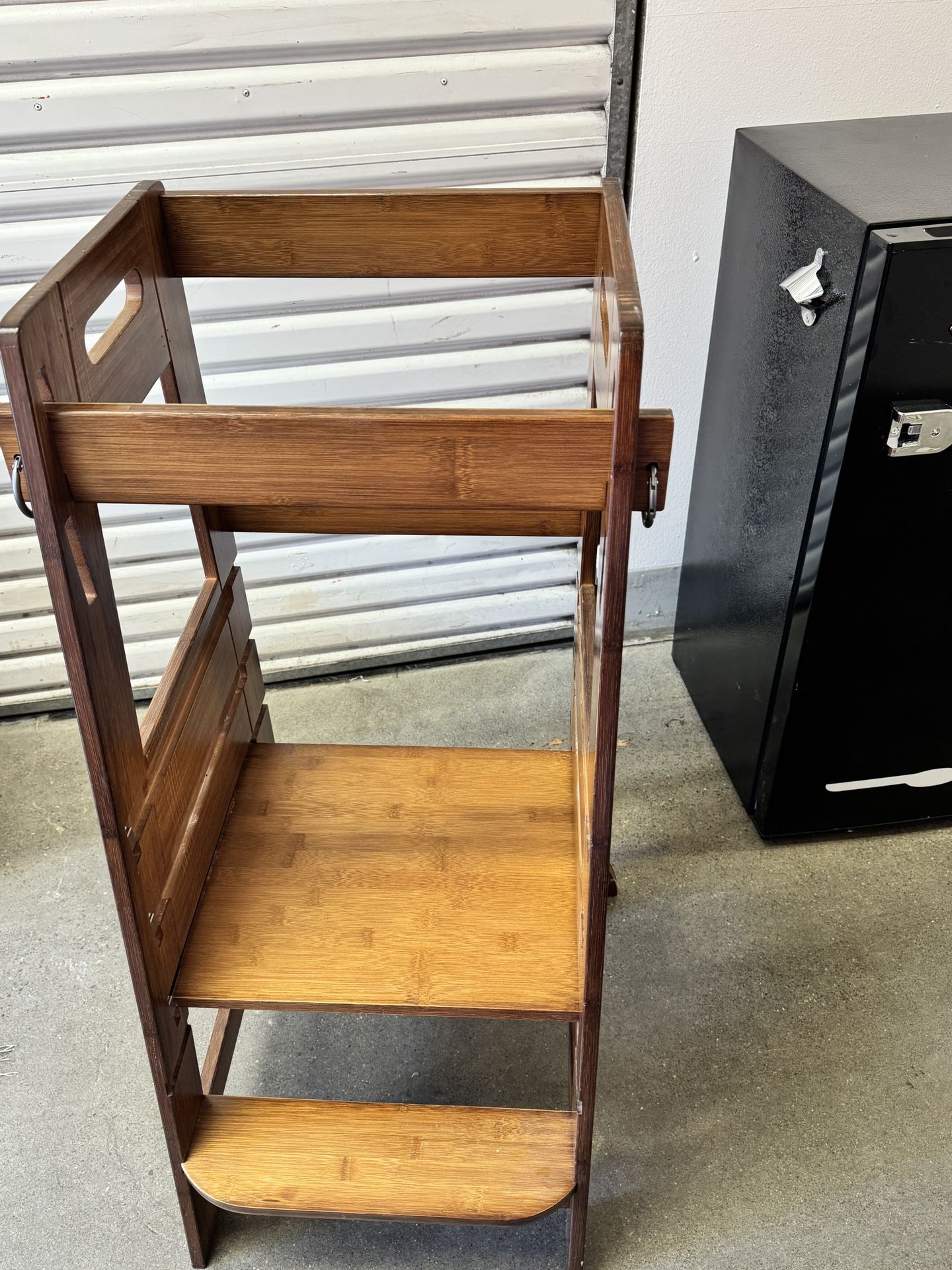 Help Your Toddler Reach! TOETOL Bamboo Step Stool – $60