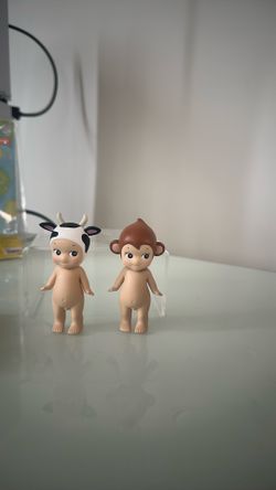 sonny angel cow / monkey