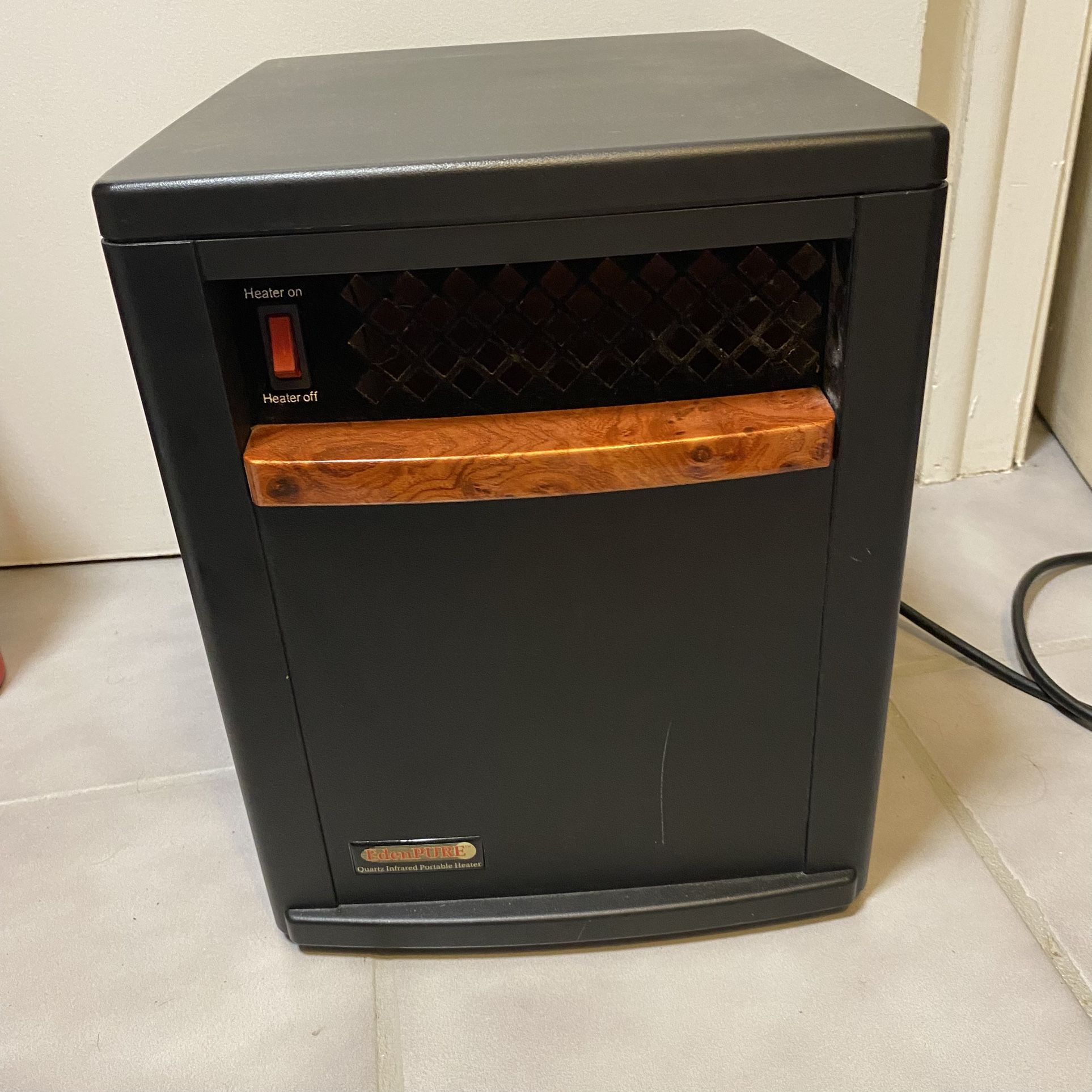 EdenPURE Quartz Infrared Portable Space Heater Model 500XL Great pre