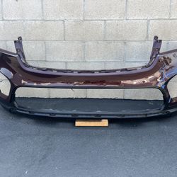 2016 2017 2018 Kia Sorento Front Bumper Cover with Lower Valance Oem
