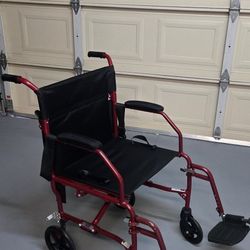 Medline UltraLight Transport Wheelchair