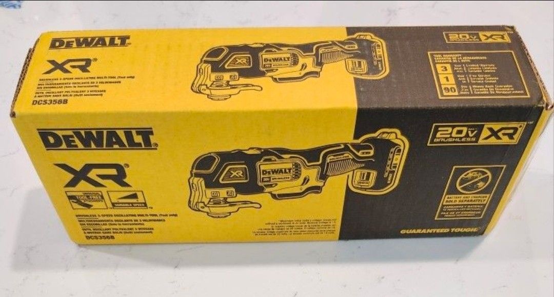 Dewalt 20V XR Brusnless 3 Speed multi Tool DCS35B