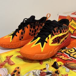 Puma x Cheetos, size US 10.5