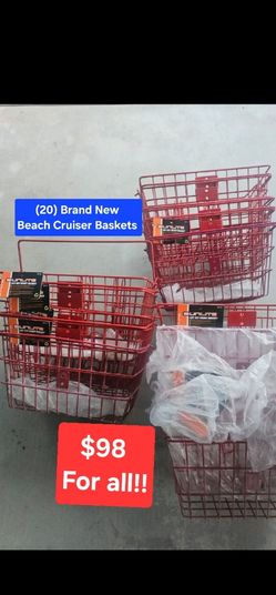 BRAND  NEW BEACH CRUISER BASKETS