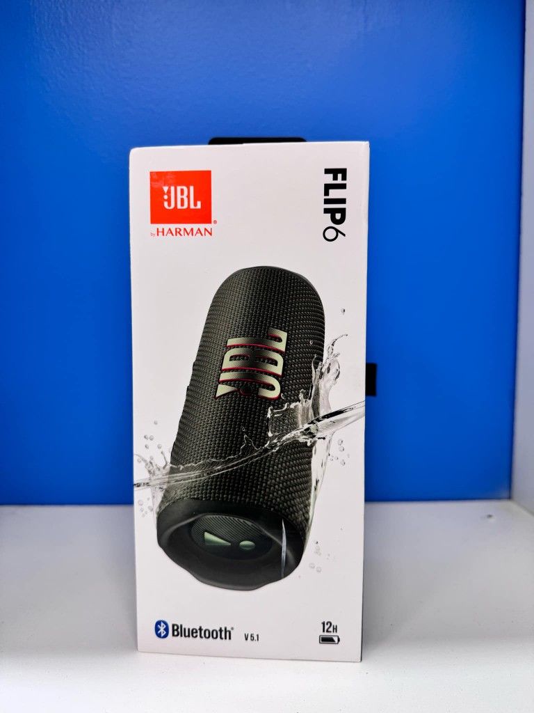 JBL Flip 6 Portable Bluetooth Speaker New