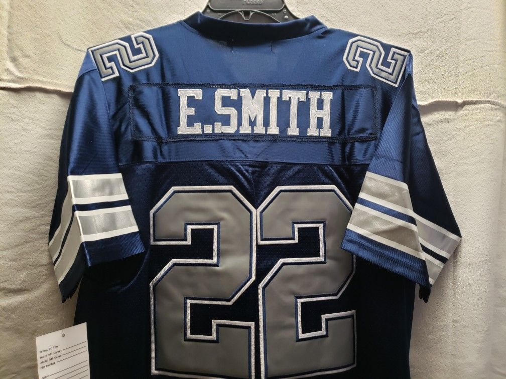 Dallas Cowboys #22 E .Smith Dark Blue Man Jersey, Size 3XL, Brand New for  Sale in San Bernardino, CA - OfferUp