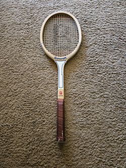 Tennis racket Billy Jean King.