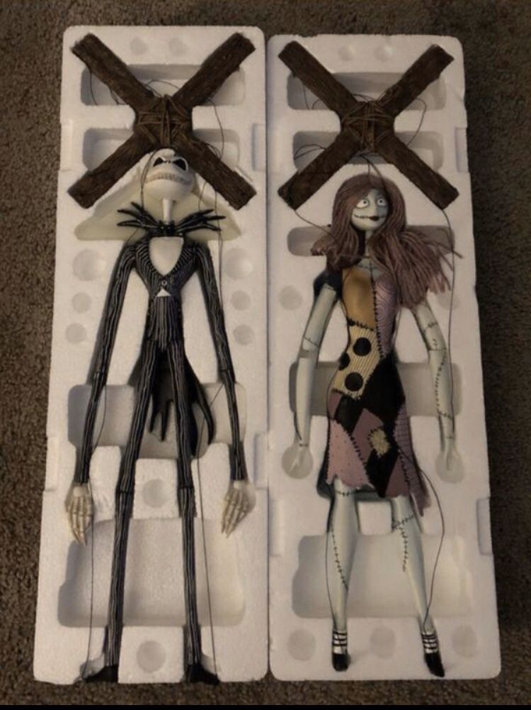 Rare nightmare before Christmas marionettes