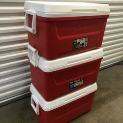 Coolers Ice Chests Camping Coolers for Sale Igloo 48qt Laguna Ice Chest Red Coolers Used Hielera Ice Chest 