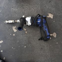 Portable Welder, Kobolt Corded Drill, And Work Light