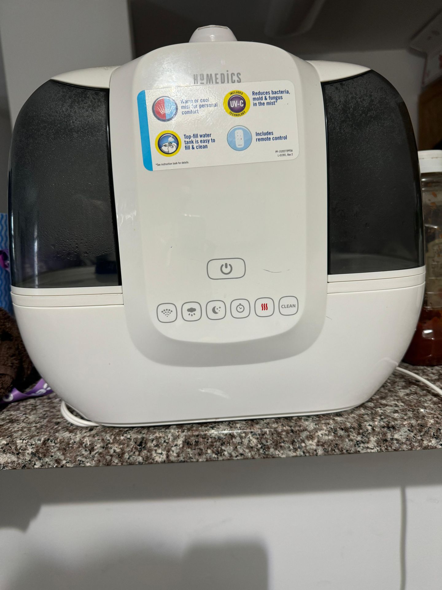 Homedics Humidifier