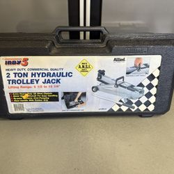   2-Ton Trolley Floor Jack with Carrying Case (Like New) 