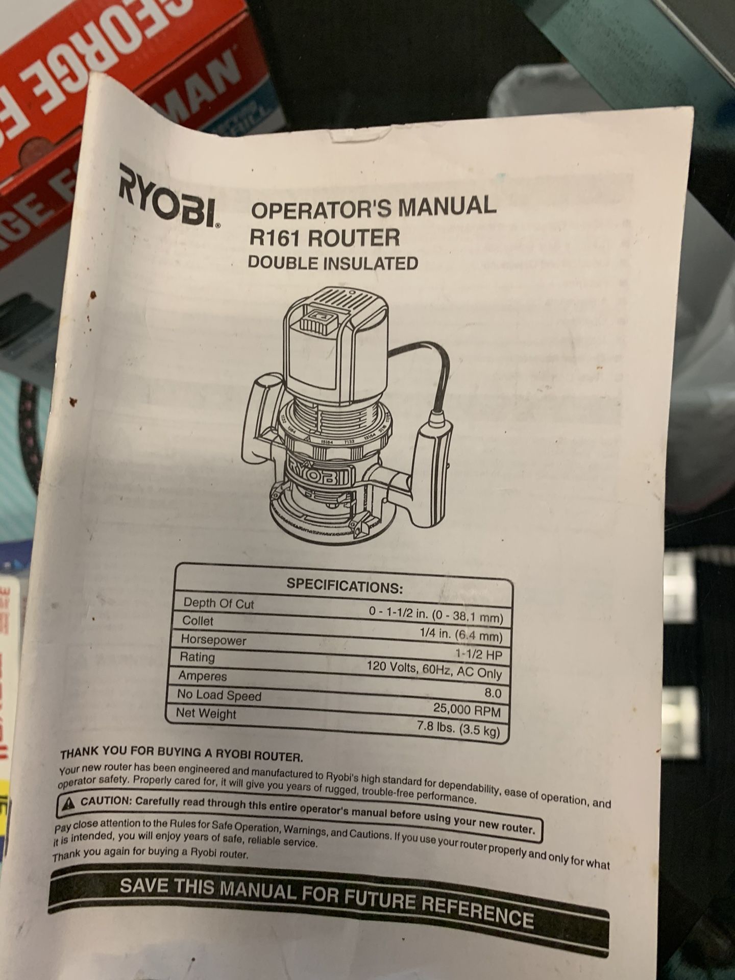 Ryobi R161 Router for Sale in North Miami Beach, FL OfferUp