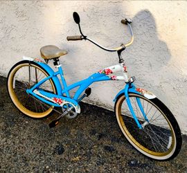Women's classic aloha phat cycle 26" Beach Cruiser bike bicicleta