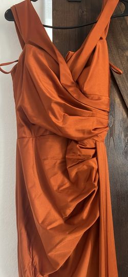 Coral dress