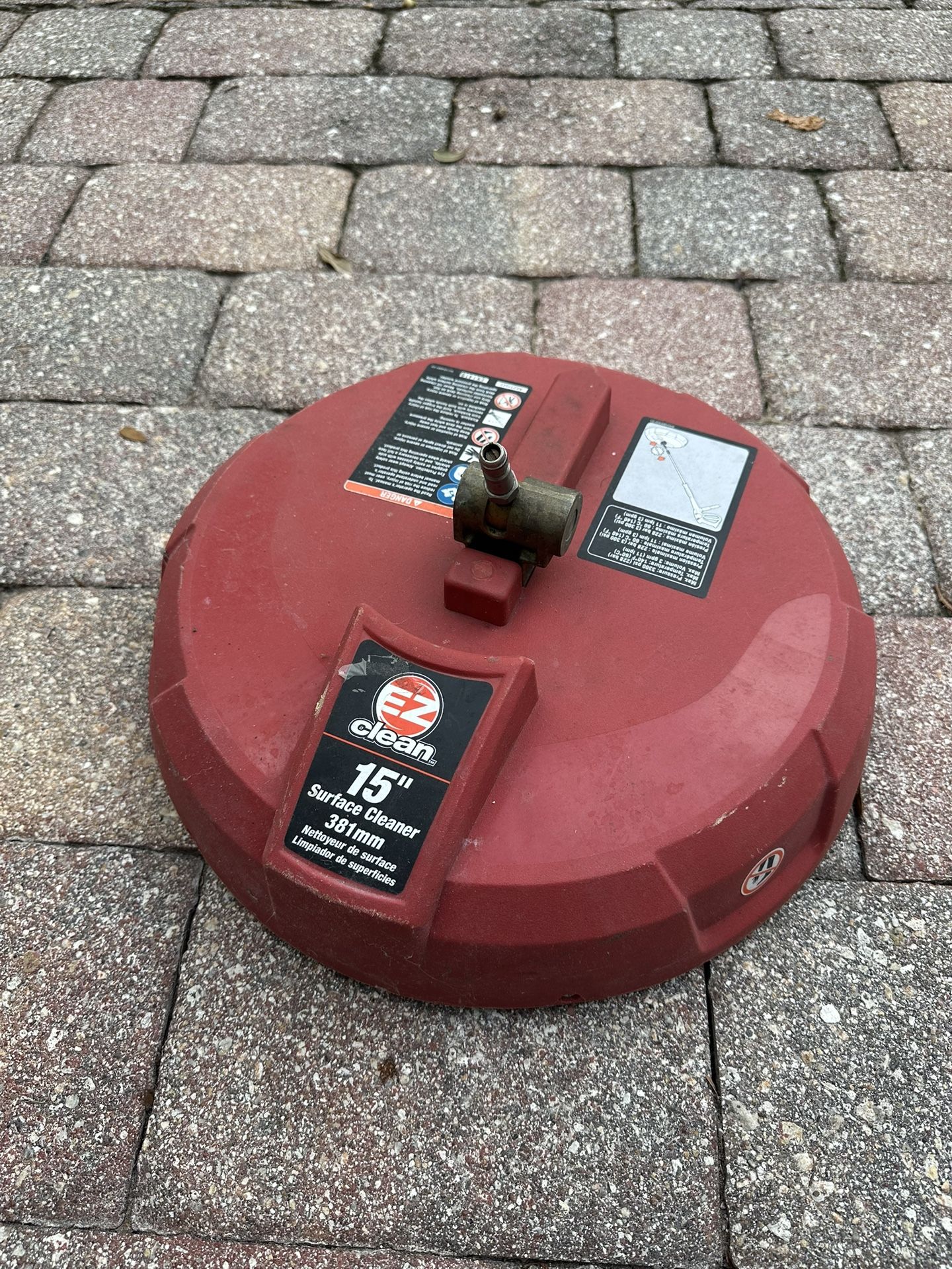 15” Power Washer Attachment EZ Clean