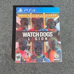 WatchDogs Legion Gold Edition Steel book Including Game Season Pass