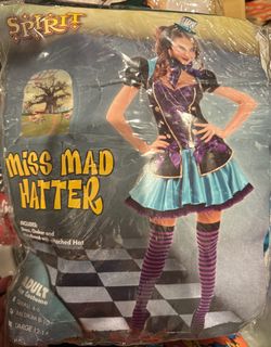 Miss mad hatter costume