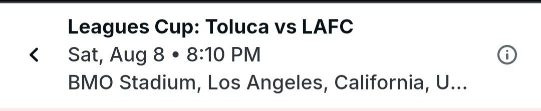 LAFC vs Toluca