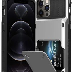 iPhone 12 Pro Case Wallet Case Card Slot Cash Pouch Dual Layer Slim Hybrid Phone Cover Shockproof Armor Cases Back Flip Case