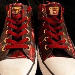 Plaid Women Converse