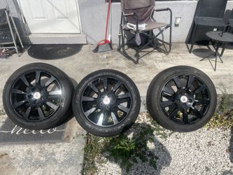 Black Cadillac Rims