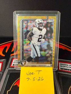 Ashton Jeanty Gold Wave /50