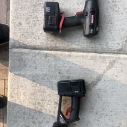 Used 18 V craftsman drill, flashlight