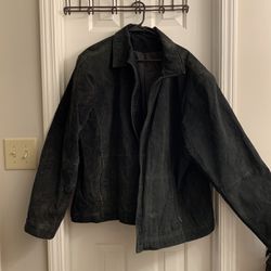 Men's Leather Suede Jacket