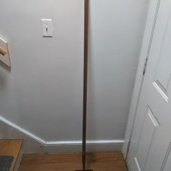 Heavy Duty Chopper With Long Sturdy Wooden Handle And Metal Blade