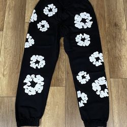 Denim Tears Black Sweatpants 