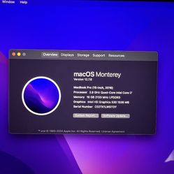 MacBook Pro  2016  And iPad Pro M2 512 GB