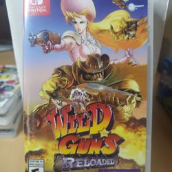 New Sealed Wild Guns Reloaded Nintendo Switch Brand New