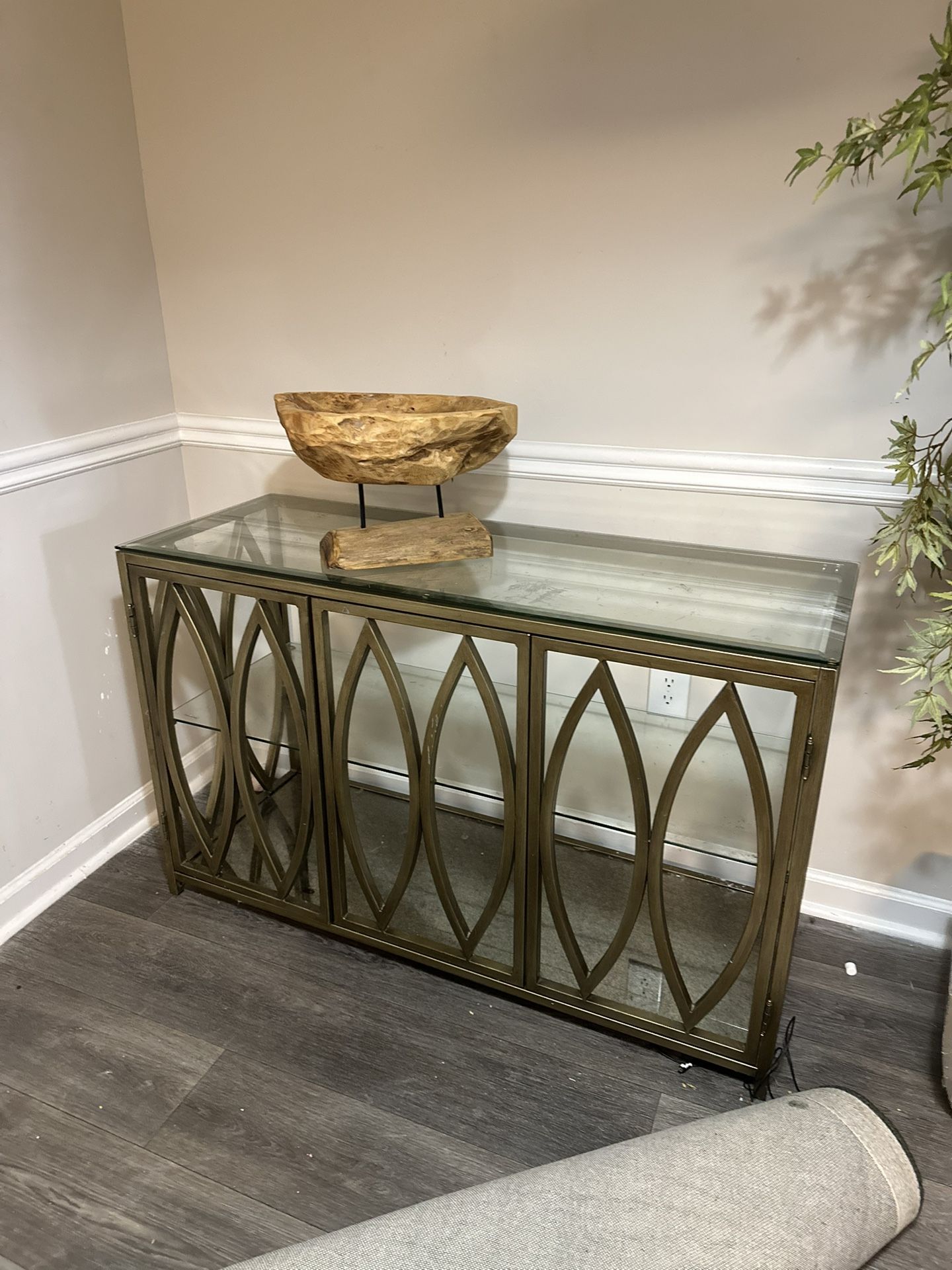 Glass Sofa Table
