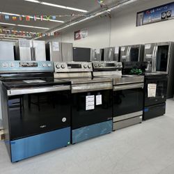 Discounted Electric Ranges BIG S