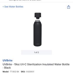 UV Brite Water Bottle