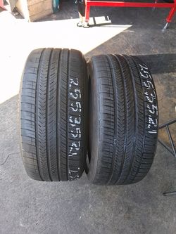 Pair 255/35/21 Michelin primacy