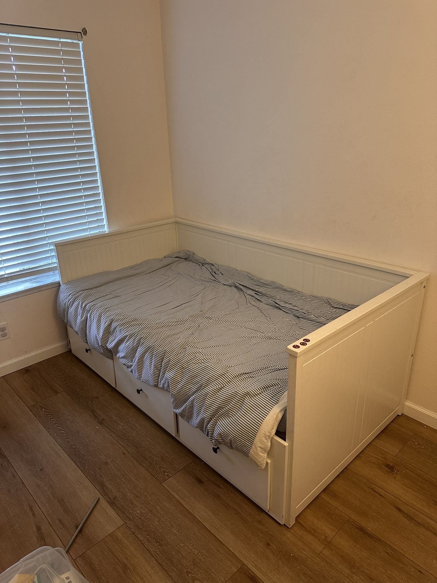 Futon-Bed With drawers $50