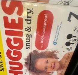 Huggies Snug & Dry Size 7 Diapers 96 Count
