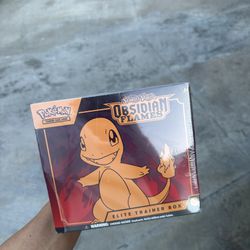 brand new pokemon charmander obsidian flames elite trainer box 