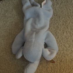 RARE Ty Beanie Baby Peanut Elephant 1995 Retired