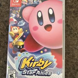 Nintendo Switch Game Kirby Star Allies