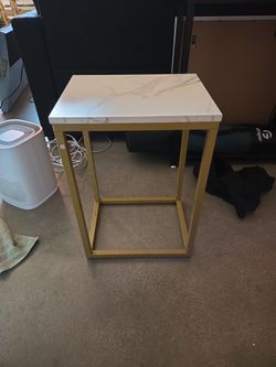 Gold Marble Table