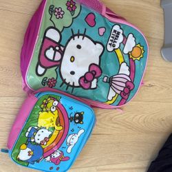 Hello Kitty Backpack & Lunch Bag 
